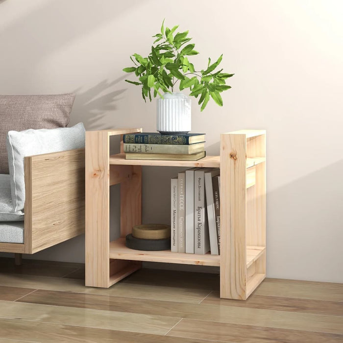 Bibliotecă/Separator cameră, 60x35x57 cm, lemn masiv pin - WALTI WALTI