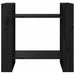 Bibliotecă/Separator cameră negru 60x35x57 cm lemn masiv pin - WALTI WALTI