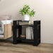 Bibliotecă/Separator cameră negru 60x35x57 cm lemn masiv pin - WALTI WALTI