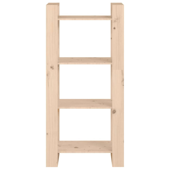Bibliotecă/Separator cameră, 60x35x125 cm, lemn masiv de pin - WALTI WALTI