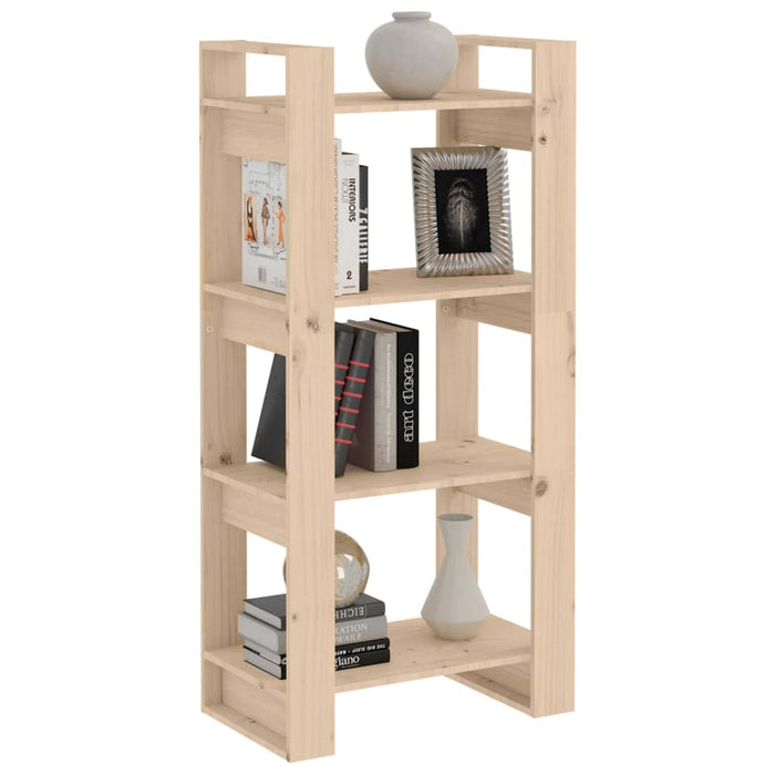Bibliotecă/Separator cameră, 60x35x125 cm, lemn masiv de pin - WALTI WALTI