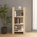 Bibliotecă/Separator cameră, 60x35x125 cm, lemn masiv de pin - WALTI WALTI