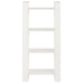 Bibliotecă/Separator cameră,alb, 60x35x125 cm, lemn masiv pin - WALTI WALTI