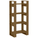 Bibliotecă/Separator cameră maro miere 60x35x125 cm lemn masiv - WALTI WALTI
