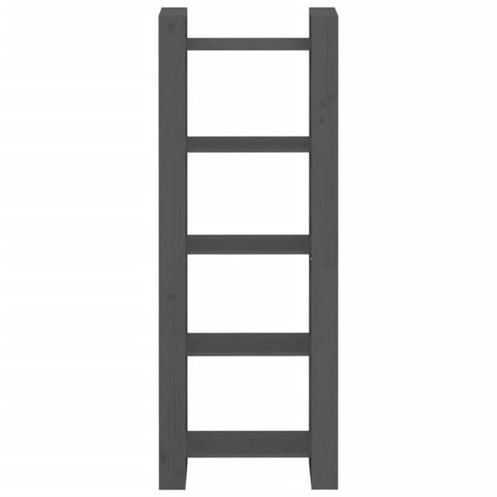 Bibliotecă/Separator cameră, gri, 60x35x160 cm, lemn masiv - WALTI WALTI