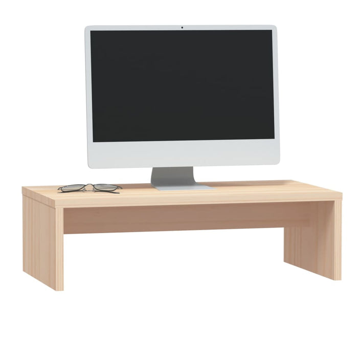 Stand pentru monitor, 50x27x15 cm, lemn masiv de pin WALTI