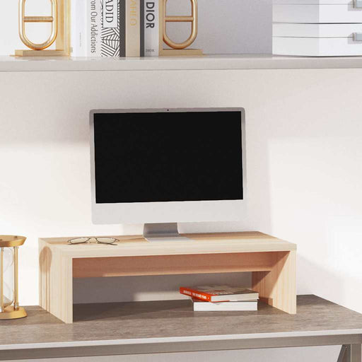 Stand pentru monitor, 50x27x15 cm, lemn masiv de pin - WALTI WALTI