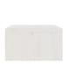 Suport pentru monitor, alb, 100x27x15 cm, lemn masiv pin - WALTI WALTI