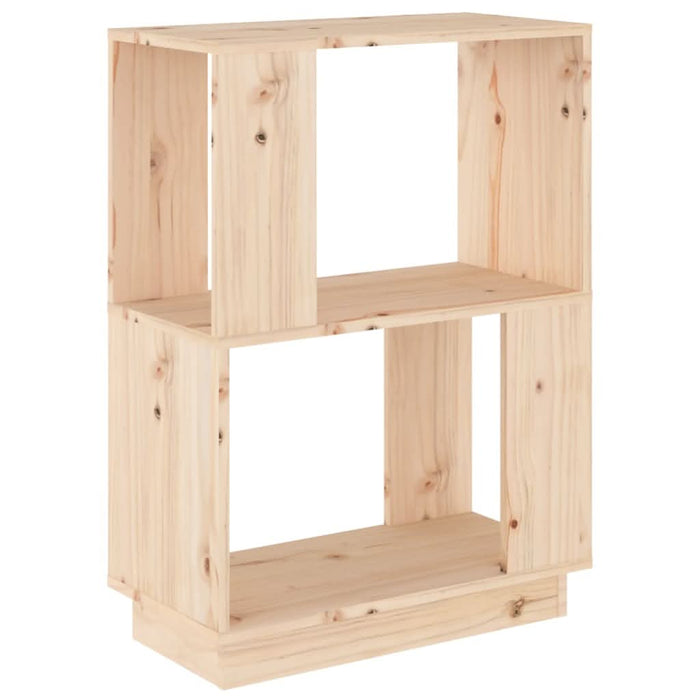 Bibliotecă/Separator cameră, 51x25x70 cm lemn masiv pin - WALTI WALTI
