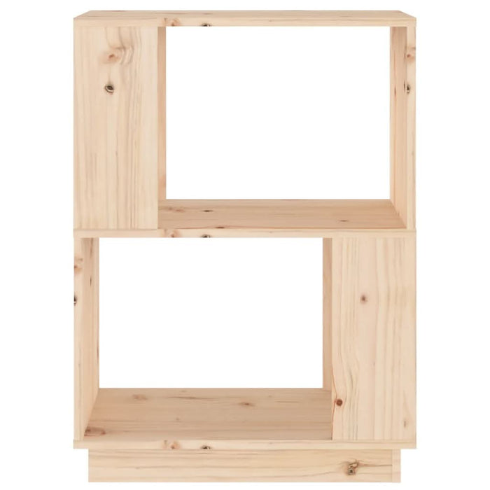 Bibliotecă/Separator cameră, 51x25x70 cm lemn masiv pin - WALTI WALTI