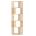 Bibliotecă/Separator cameră, 51x25x163,5 cm lemn masiv pin - WALTI WALTI