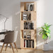 Bibliotecă/Separator cameră, 51x25x163,5 cm lemn masiv pin - WALTI WALTI
