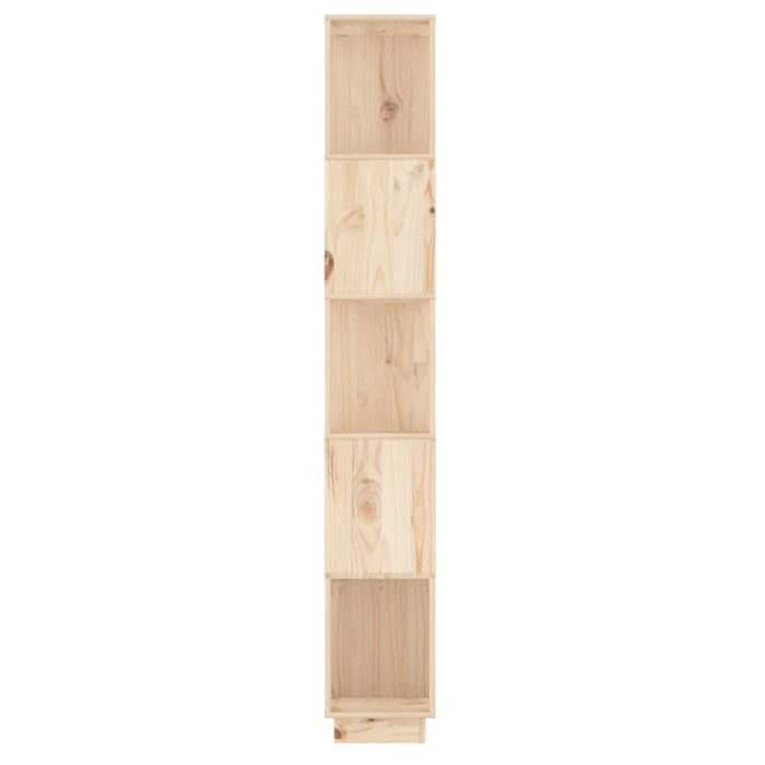 Bibliotecă/Separator cameră, 51x25x163,5 cm lemn masiv pin - WALTI WALTI