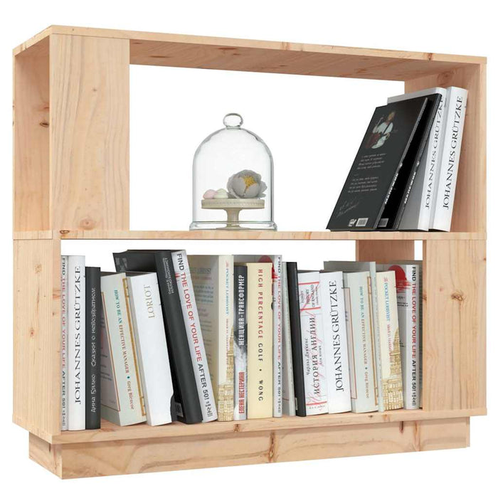 Bibliotecă/Separator cameră, 80x25x70 cm, lemn masiv pin WALTI