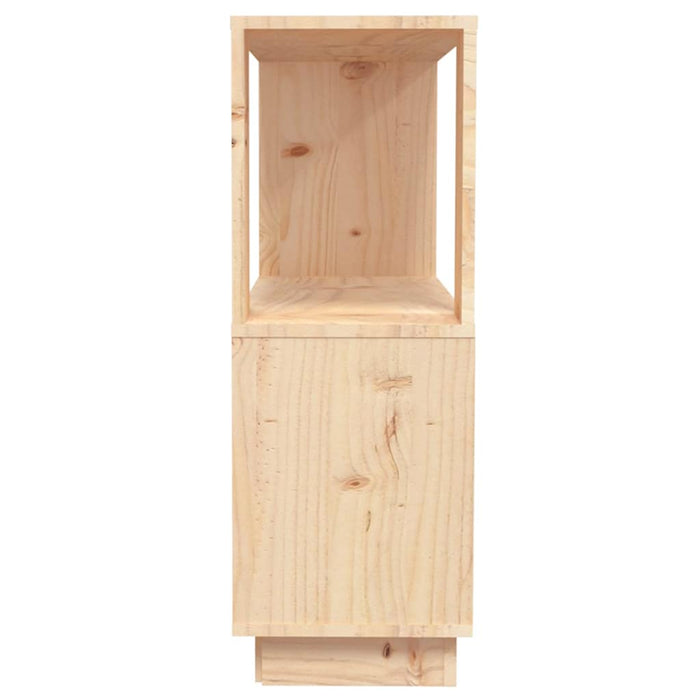Bibliotecă/Separator cameră, 80x25x70 cm, lemn masiv pin WALTI