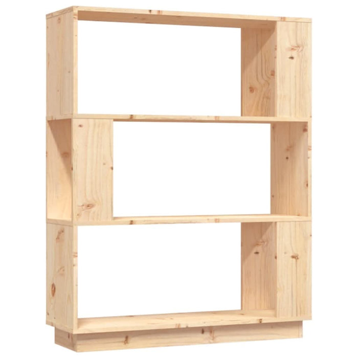 Bibliotecă/Separator cameră, 80x25x101 cm, lemn masiv pin - WALTI WALTI