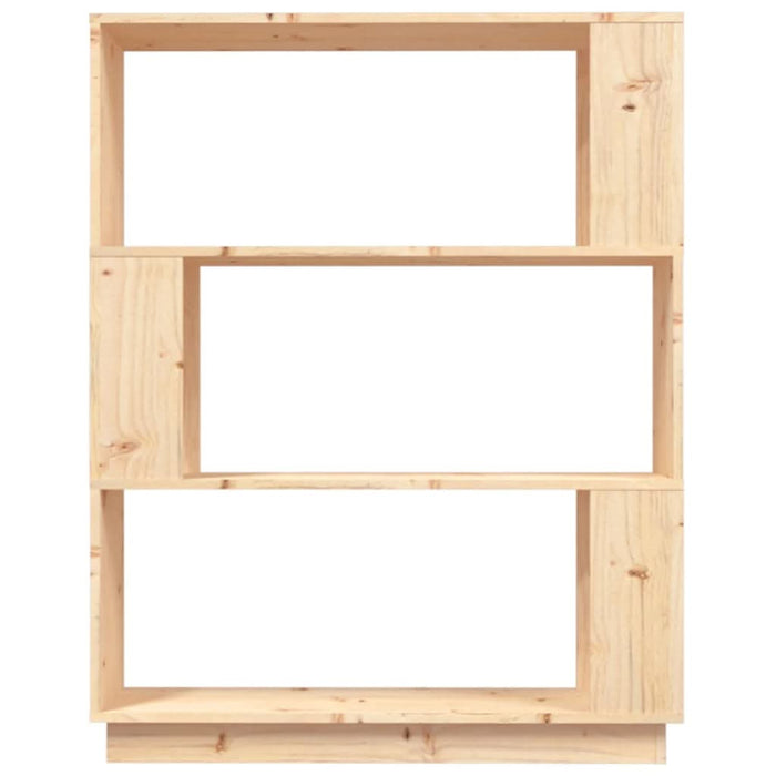 Bibliotecă/Separator cameră, 80x25x101 cm, lemn masiv pin - WALTI WALTI