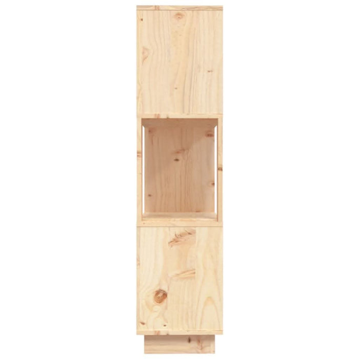 Bibliotecă/Separator cameră, 80x25x101 cm, lemn masiv pin - WALTI WALTI
