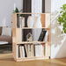 Bibliotecă/Separator cameră, 80x25x101 cm, lemn masiv pin - WALTI WALTI