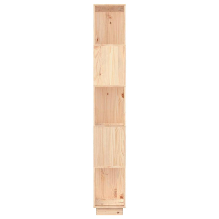 Bibliotecă/Separator cameră, 80x25x132 cm lemn masiv pin WALTI