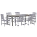 Set mobilier de grădină, 7 piese, lemn masiv de acacia - WALTI WALTI
