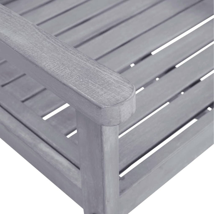 Set mobilier de grădină, 9 piese, lemn masiv de acacia - WALTI WALTI