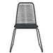 Set de mobilier pentru grădină, 9 piese, negru - WALTI WALTI