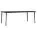 Set de mobilier pentru grădină, 9 piese, negru - WALTI WALTI