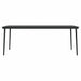 Set de mobilier pentru grădină, 9 piese, negru - WALTI WALTI
