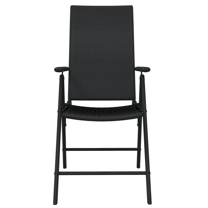 Set de mobilier pentru grădină, 5 piese, negru - WALTI WALTI