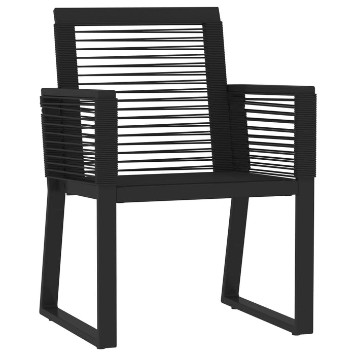 Set de mobilier pentru grădină, 5 piese, negru - WALTI WALTI