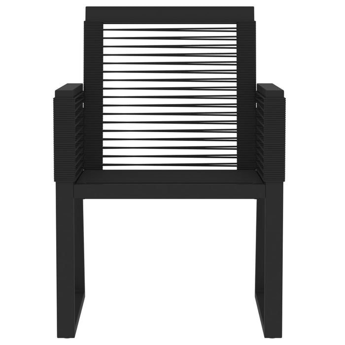 Set de mobilier pentru grădină, 5 piese, negru - WALTI WALTI