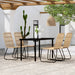 Set de mobilier pentru grădină, 5 piese, stejar - WALTI WALTI