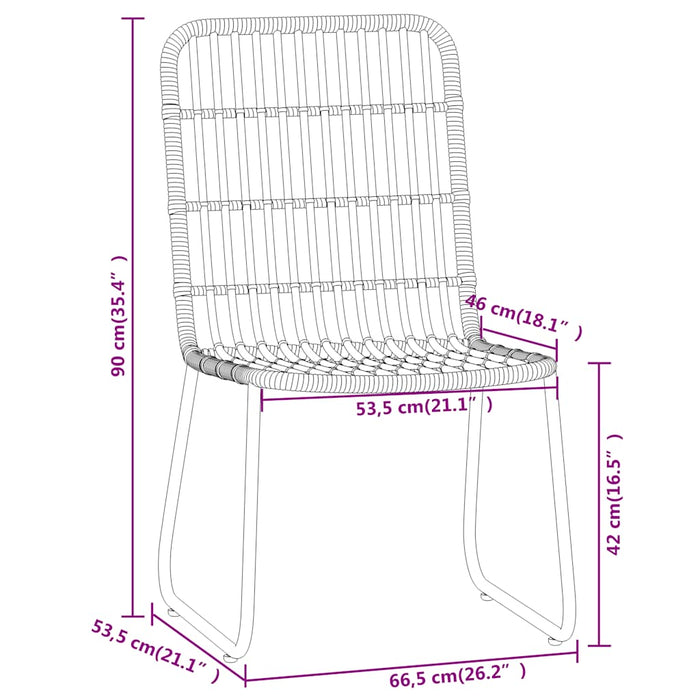 Set mobilier de grădină, 9 piese, stejar WALTI