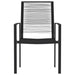 Set mobilier de grădină, 3 piese, negru - WALTI WALTI
