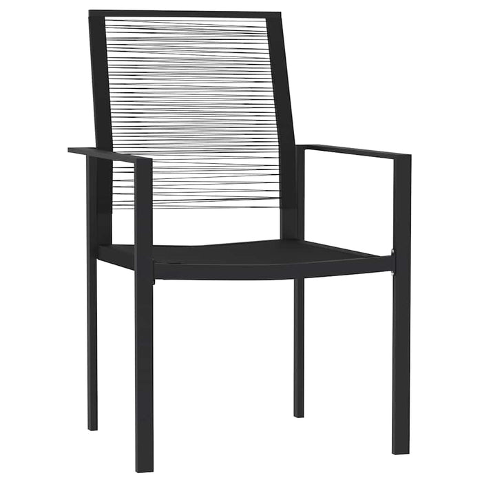 Set mobilier de grădină, 3 piese, negru - WALTI WALTI