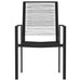 Set mobilier de grădină, 3 piese, negru - WALTI WALTI