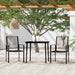 Set mobilier de grădină, 3 piese, negru - WALTI WALTI