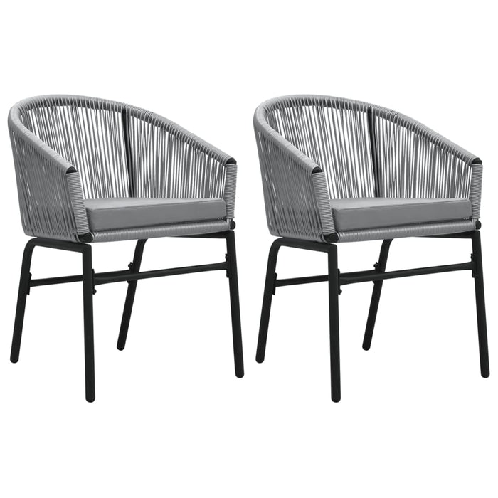 Set mobilier de grădină, 3 piese, gri - WALTI WALTI
