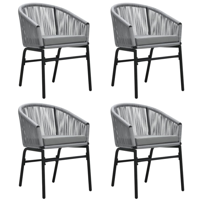 Set mobilier de grădină, 5 piese, gri WALTI
