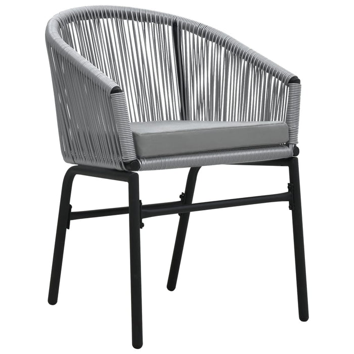 Set mobilier de grădină, 5 piese, gri WALTI
