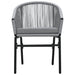 Set mobilier de grădină, 5 piese, gri - WALTI WALTI