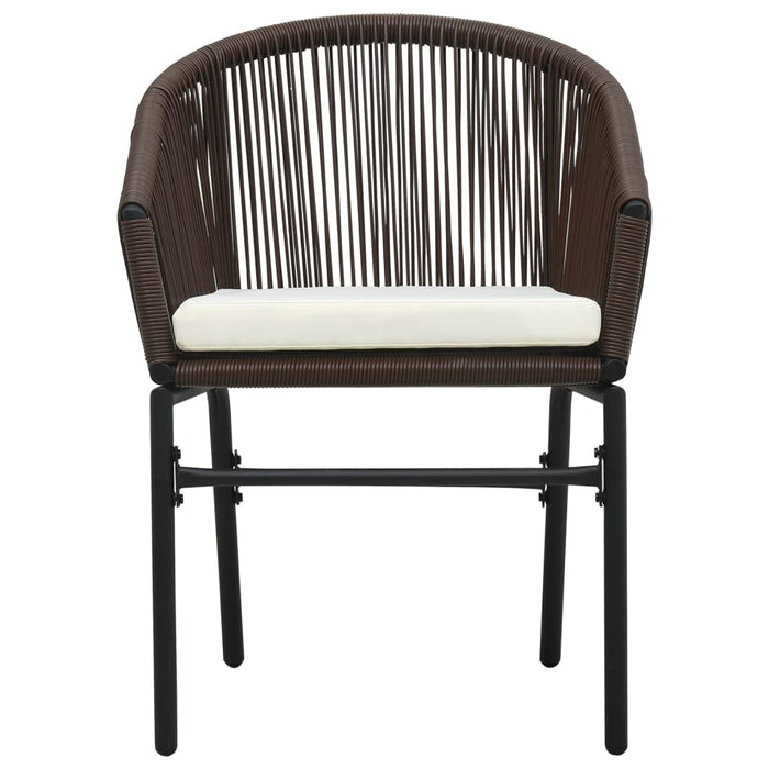Set de mobilier pentru grădină, 5 piese, maro WALTI
