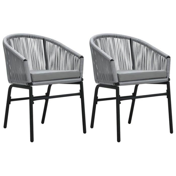 Set mobilier de grădină, 3 piese, gri - WALTI WALTI