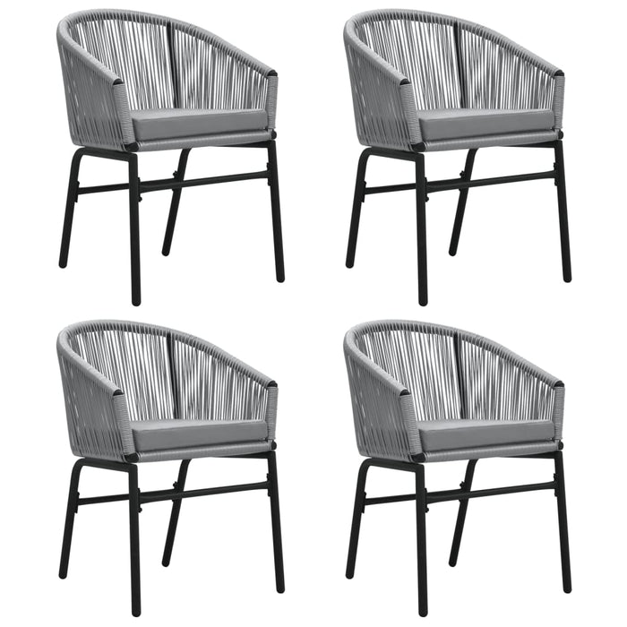 Set mobilier de grădină, 5 piese, gri WALTI