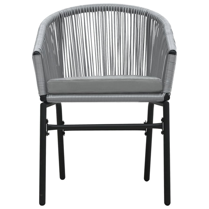 Set mobilier de grădină, 5 piese, gri WALTI