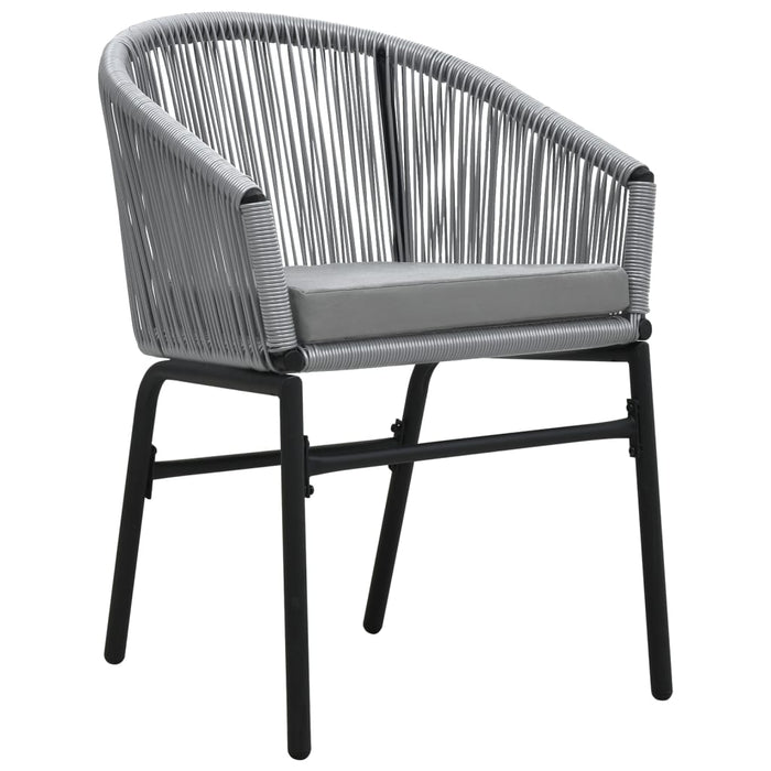 Set mobilier de grădină, 7 piese, gri - WALTI WALTI