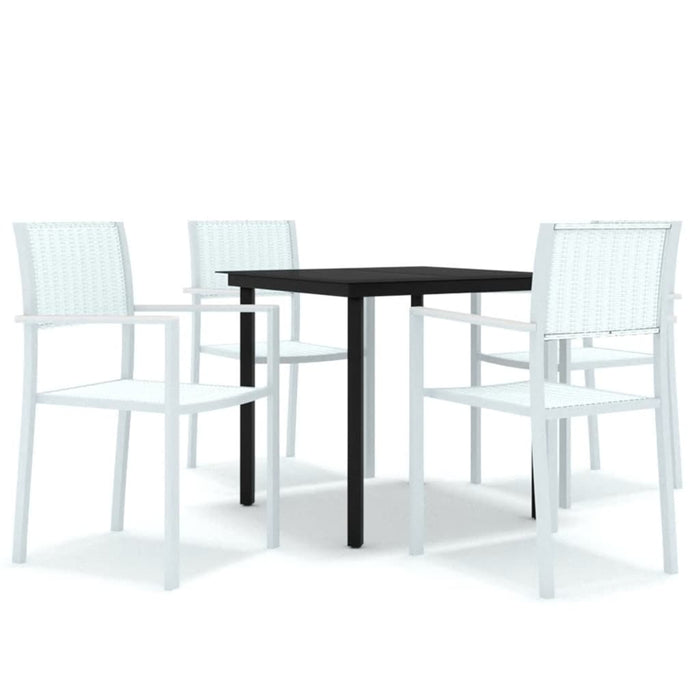 Set de mobilier de grădină, 5 piese, alb - WALTI WALTI