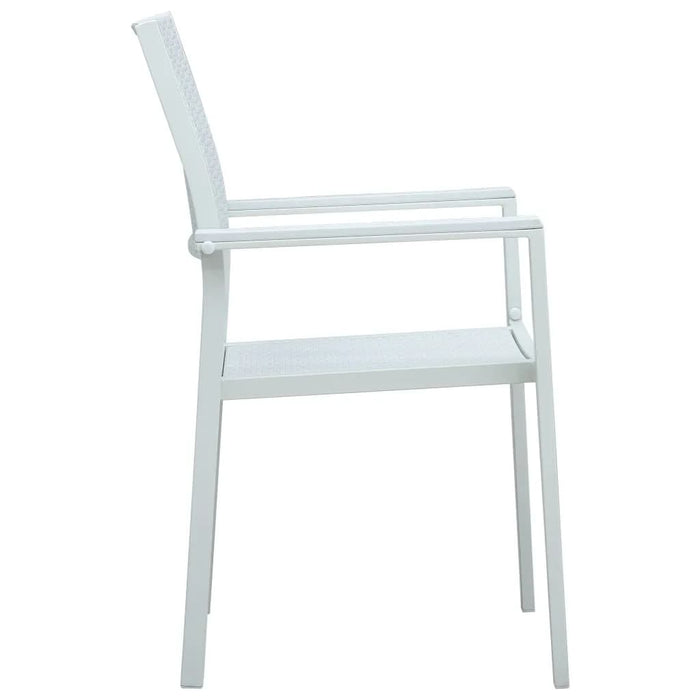 Set de mobilier de grădină, 5 piese, alb - WALTI WALTI