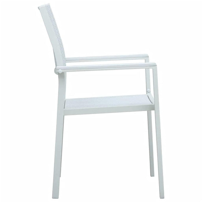 Set de mobilier de grădină, alb, 5 piese - WALTI WALTI